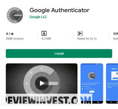 Google Authenticator trên CH Play