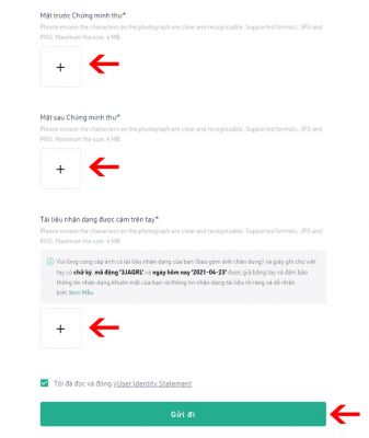 Hướng dẫn đăng ký và sử dụng sàn KuCoin chi tiết 24 upload giay to kucoin
