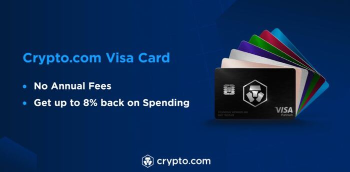 Thẻ Visa vật lý Crypto.com