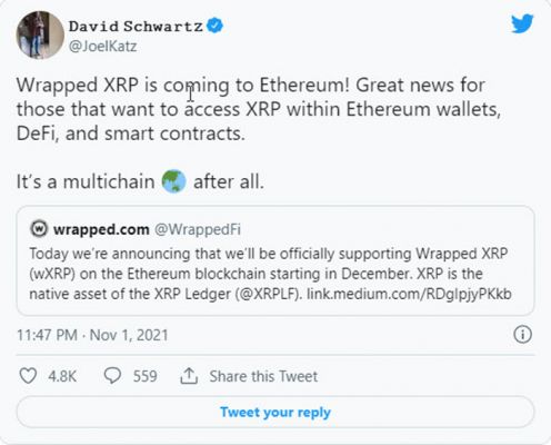 Giám đốc công nghệ David Schwartz tweet