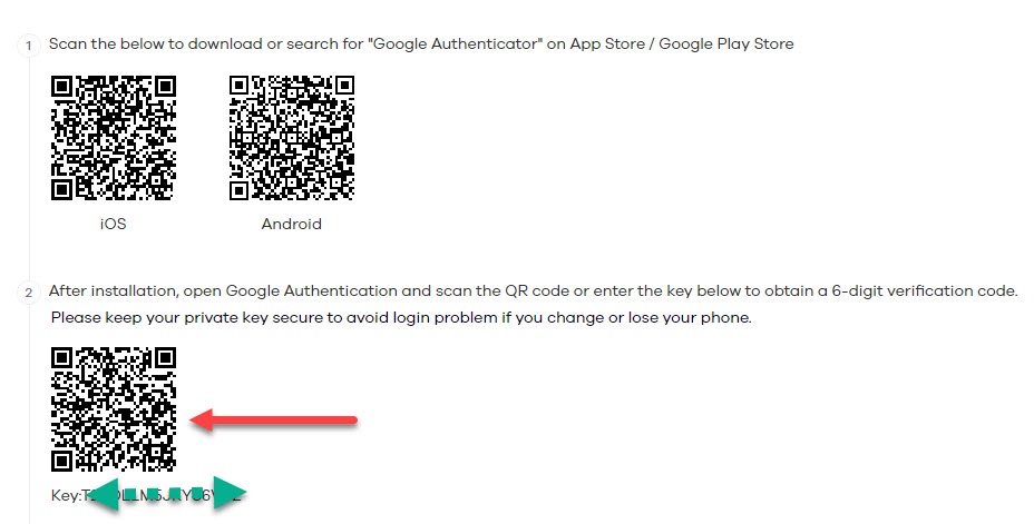 Tải Google Authenticator về smartphone rồi quét QR code