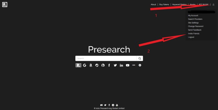 Hướng dẫn kiếm tiền với Presearch
