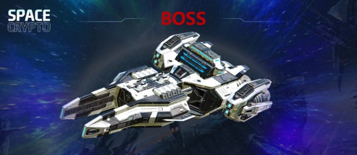 Boss - quái vật trong SpaceCrypto