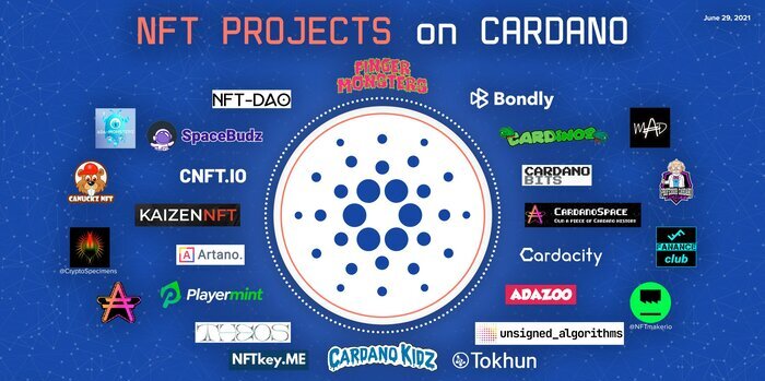 Các dự án NFT nổi bật trên Cardano