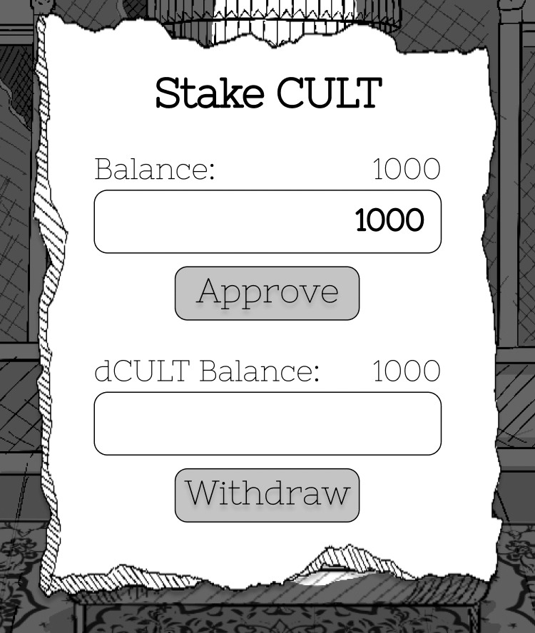 Staking CULT