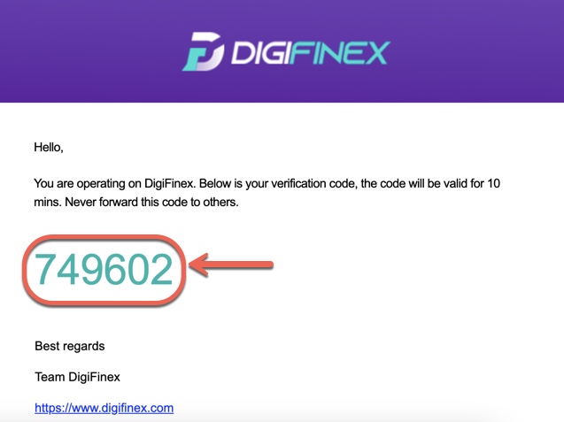 Đăng nhập vào tài khoản DigiFinex