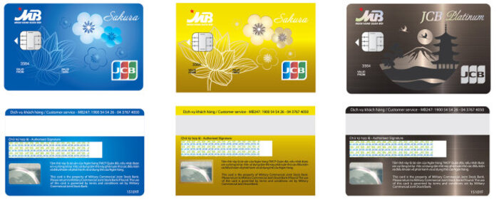 Dòng thẻ tín dụng quốc tế MB JCB Sakura