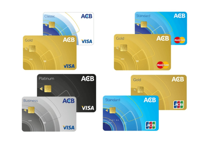 Thẻ tín dụng ACB có rất nhiều loại cho bạn lựa chọn