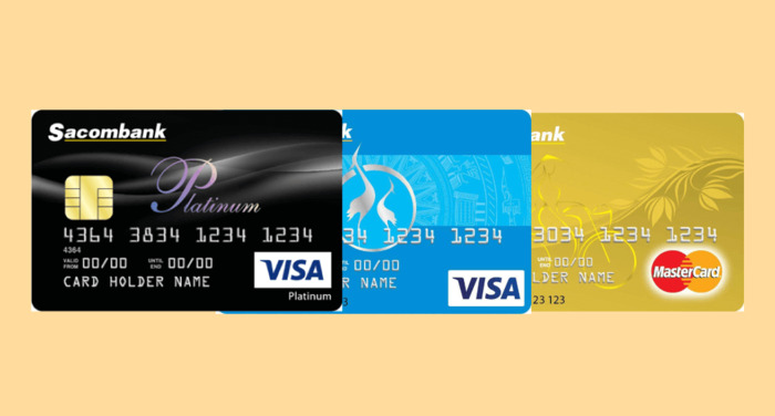 Thủ tục làm thẻ tín dụng ngân hàng Sacombank yêu cầu khá nhiều loại giấy tờ
